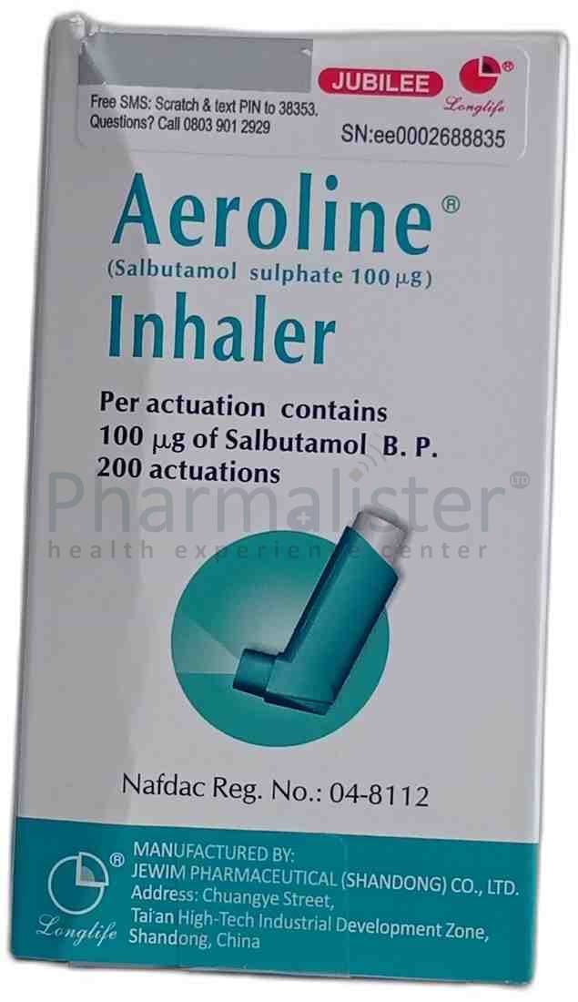 Aeroline Inhaler