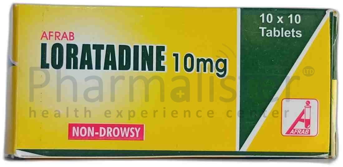 Afrab Loratadine 10mg