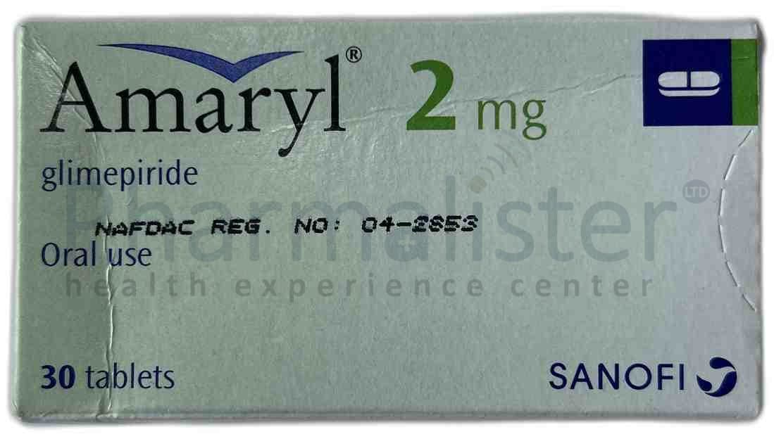 Amaryl 2 mg Tablets