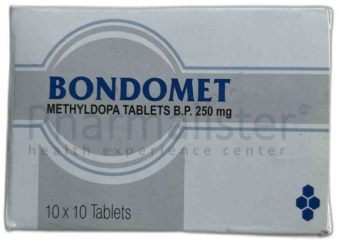 Bondomet Methyldopa 250mg