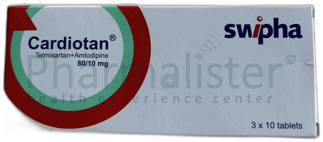 Cardiotan 80/10 mg Tablets