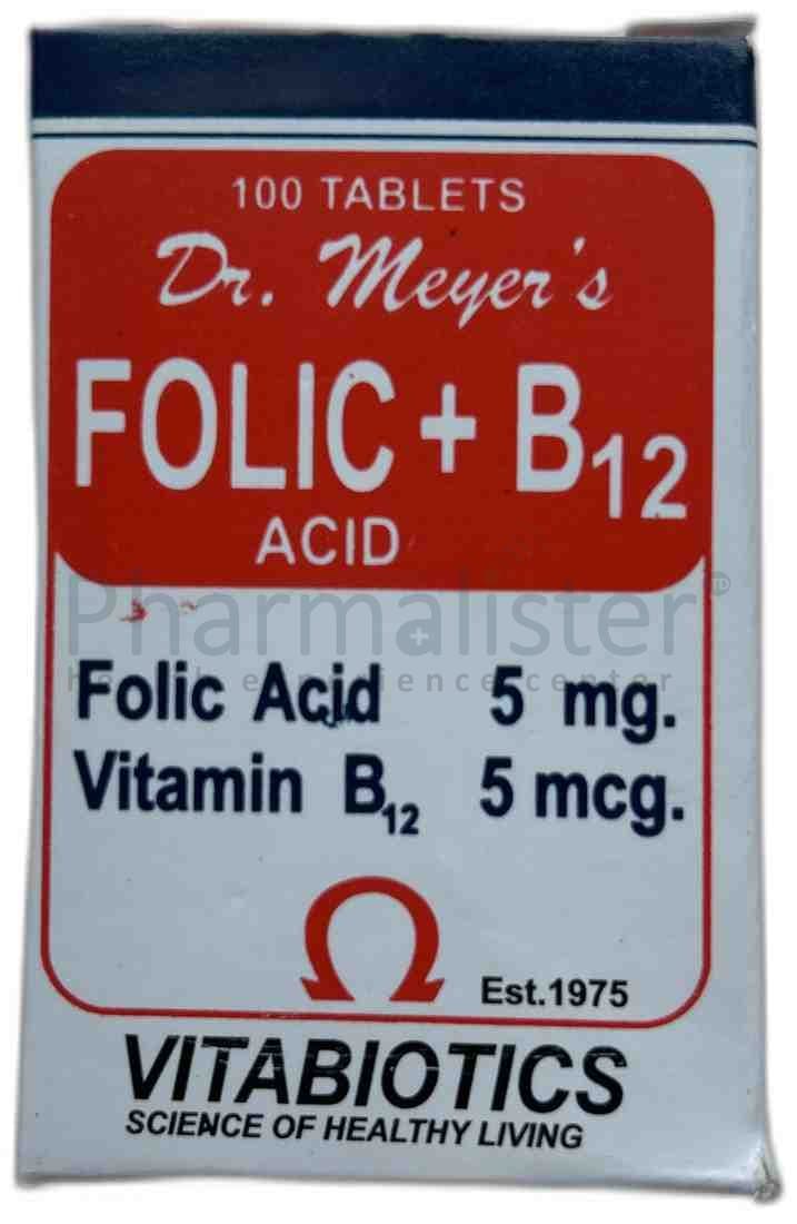Dr. Meyer's Folic Acid + B12 Tablet