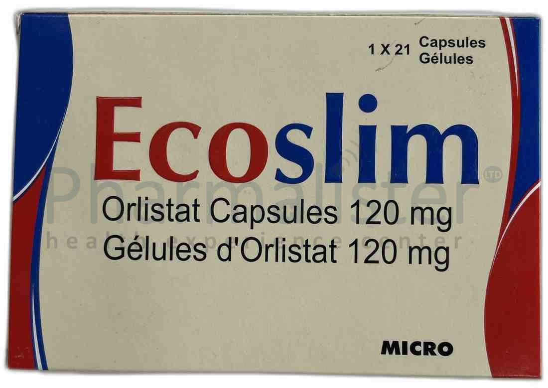 Ecoslim - Orlistat Capsules 120mg