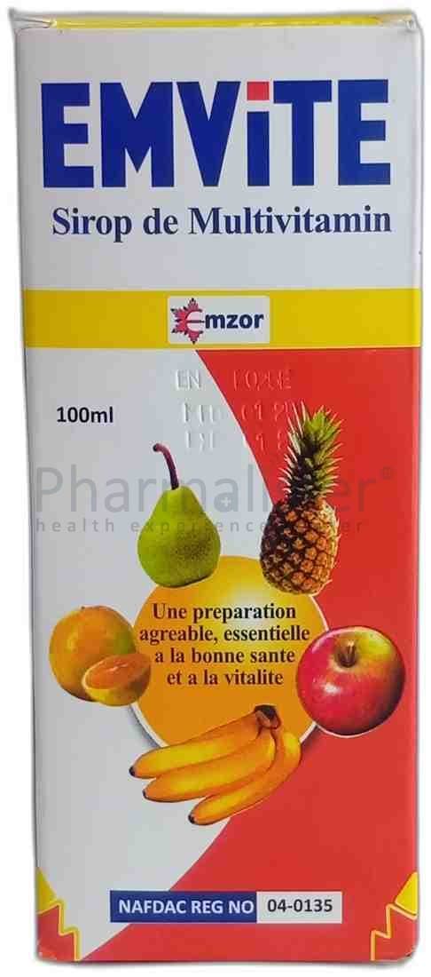 Emvite Multivitamin Syrup - 100ml