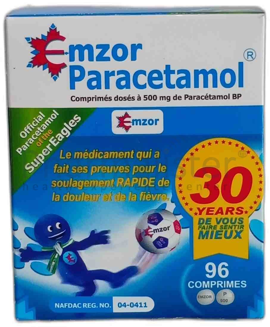 Emzor Paracetamol 500mg