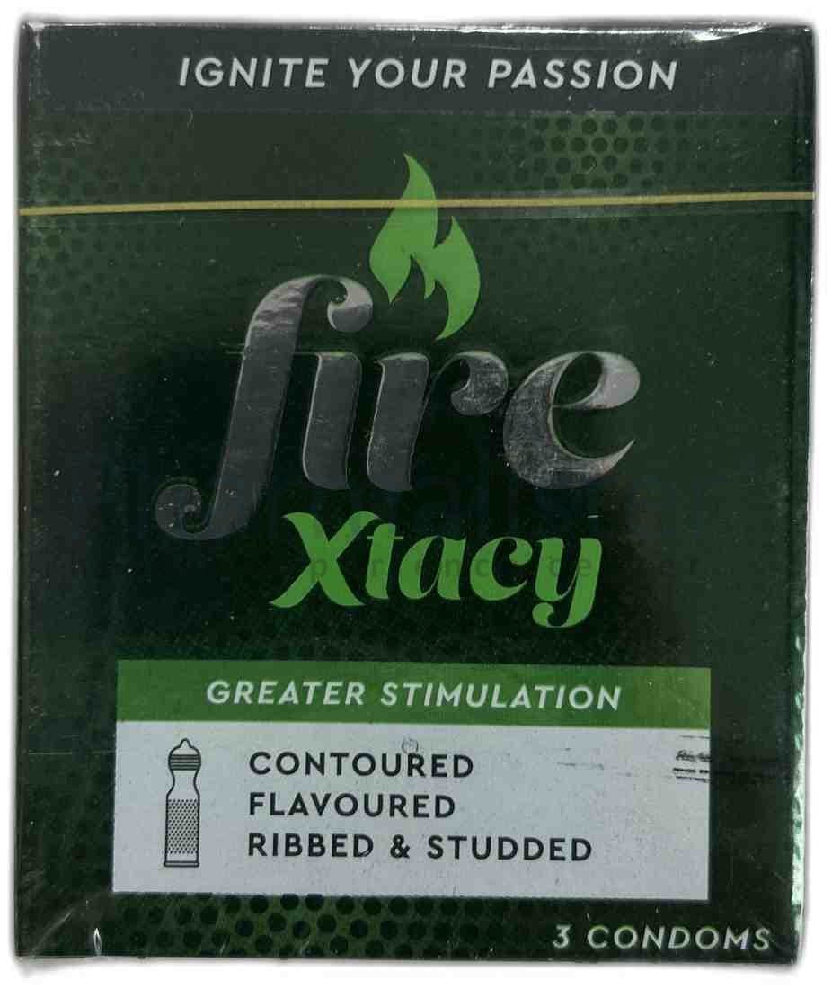 FIRE XTACY - 3 CONDOMS