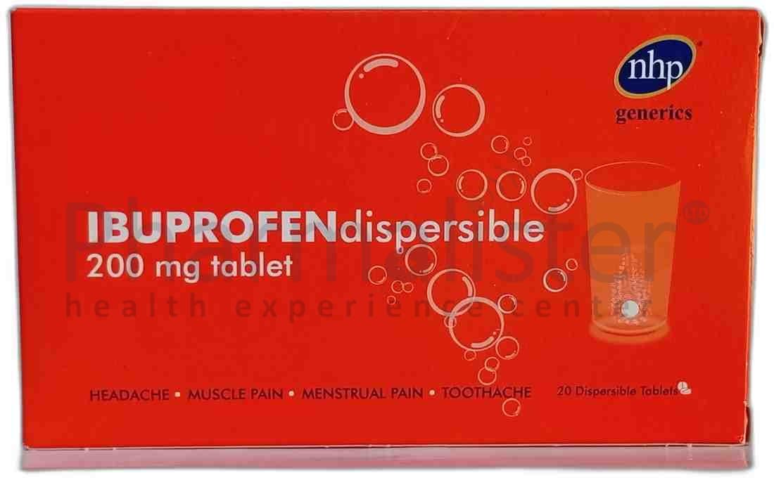 IBUPROFEN DISPERSIBLE 200mg - 1 Satchet
