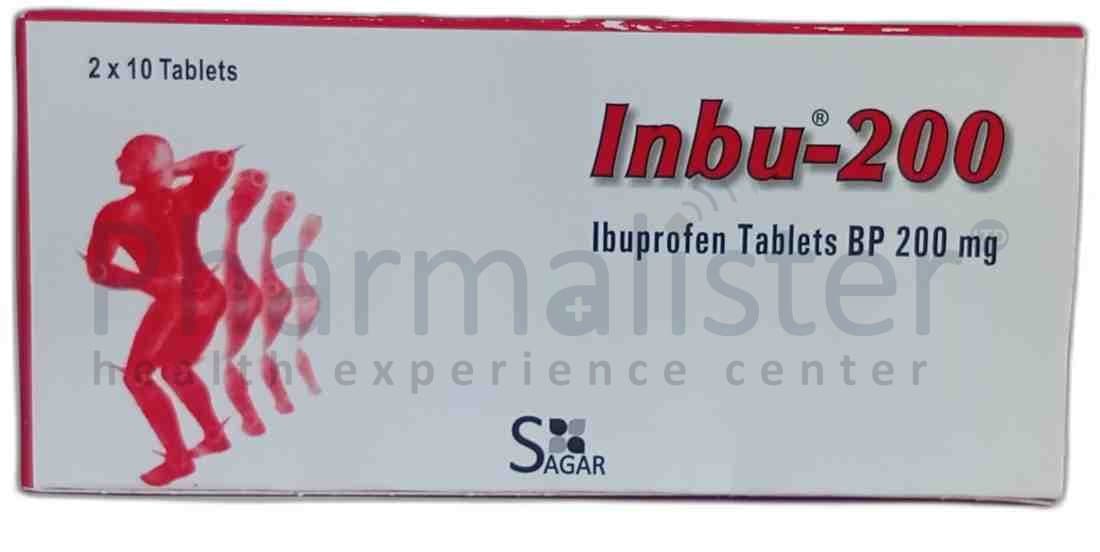 INBU 200 TABLETS - Ibuprofen tablets BP 200mg