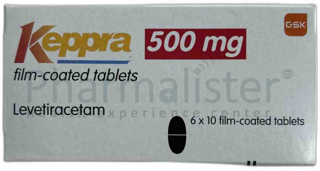KEPPRA LEVETIRACETAM 500MG - 1 Sachet