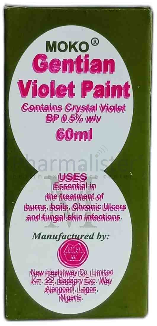 Moko Gentian Violet Paint