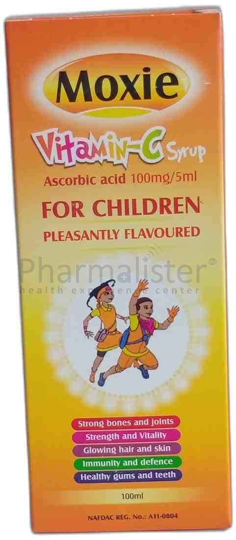 Moxie Vitamin C Syrup 100mg/5ml