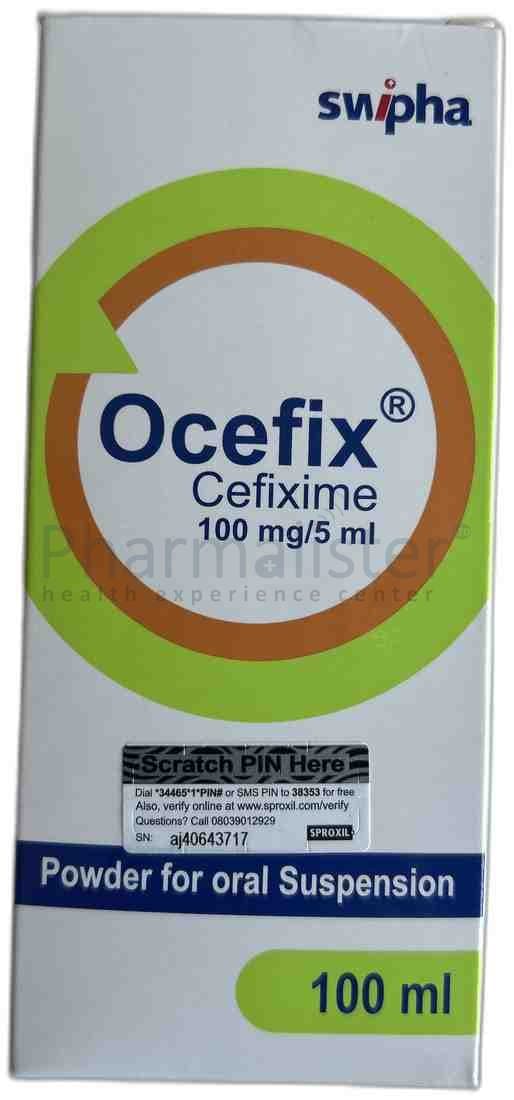 OCEFIX - CEFIXME 100MG/5ML - 100ML