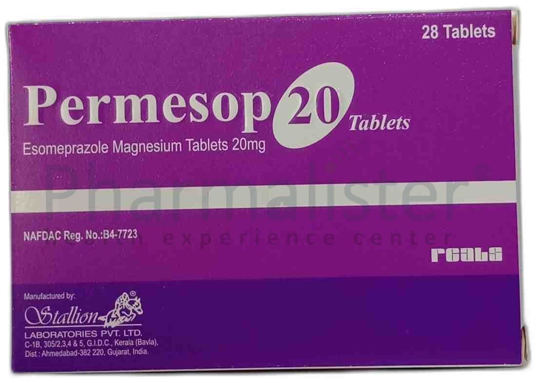 PERMESOP 20 - ESOMEPRAZOLE MAGNESIUM TABLETS