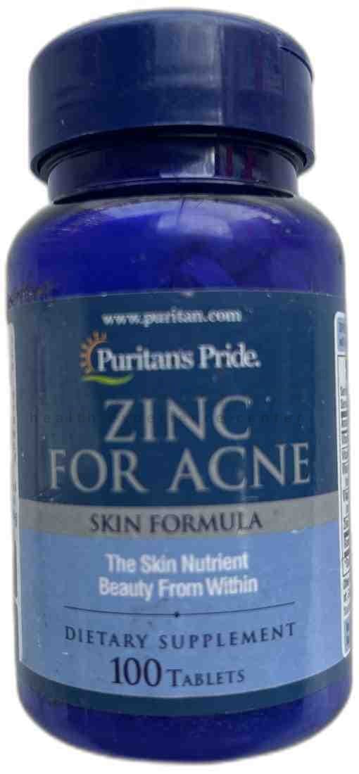 Puritan's Pride Zinc For Acne