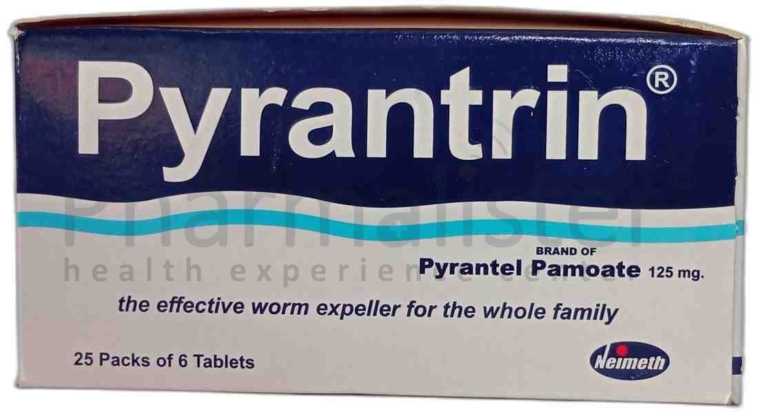 Pyrantrin - Pyrantel Pamote 125mg