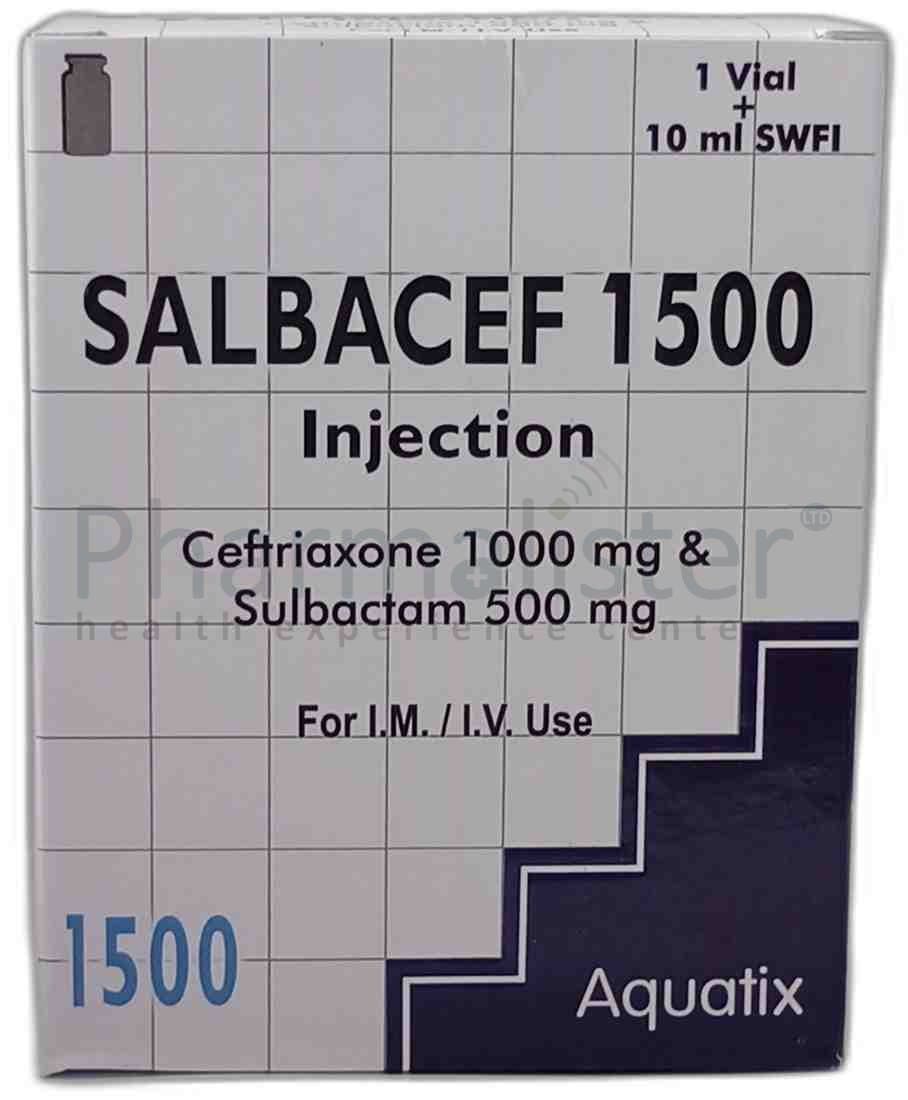 SALBACEF 1500 - Injection