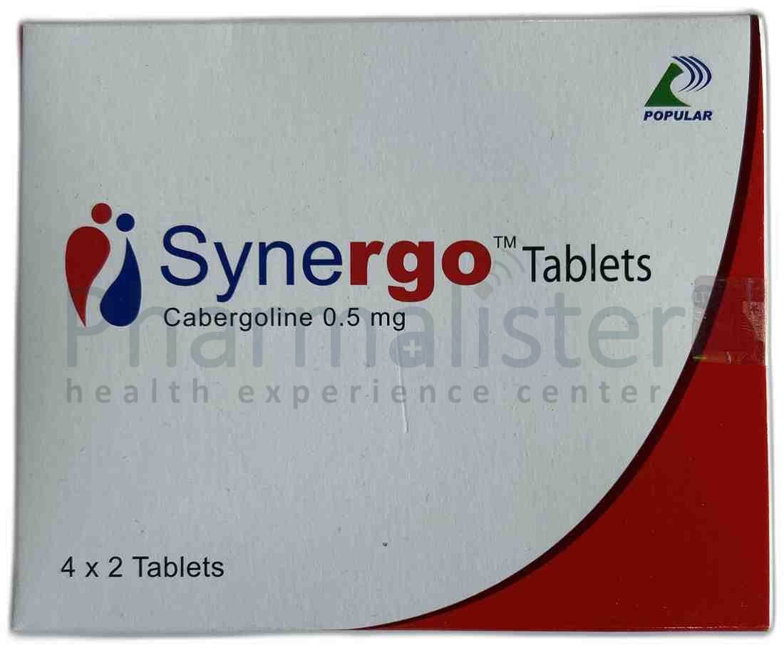 SYNERGO - CABERGOLINE 0.5 mg