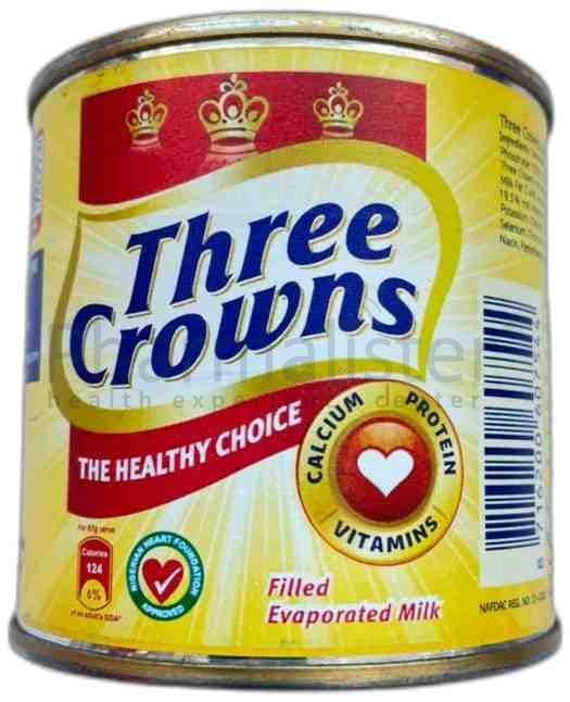 THREE CROWNS - FILLED EVAPORATED MILKTIN