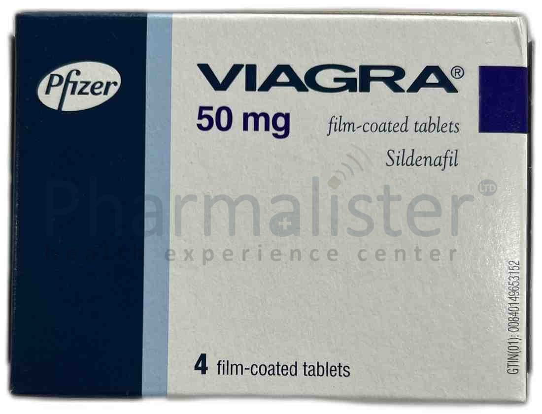 Viagra 50mg Tablet - 1 Tablet - Sildenafil