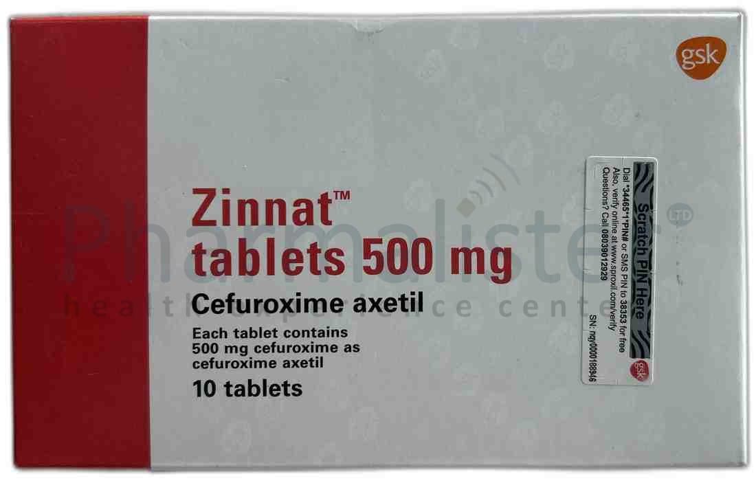 Zinnat 500 mg Tablets