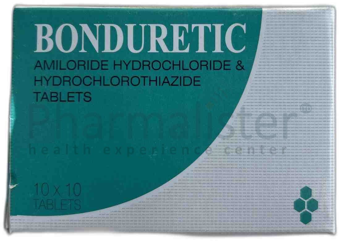 Bonduretic Amiloride Hydrochloride & Hydrochlorothiazide Tablet