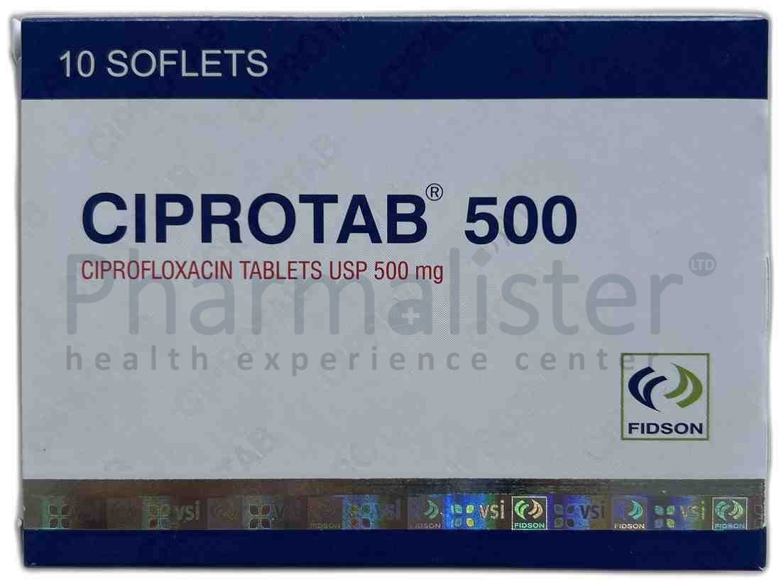 Ciprotab 500 Soflets