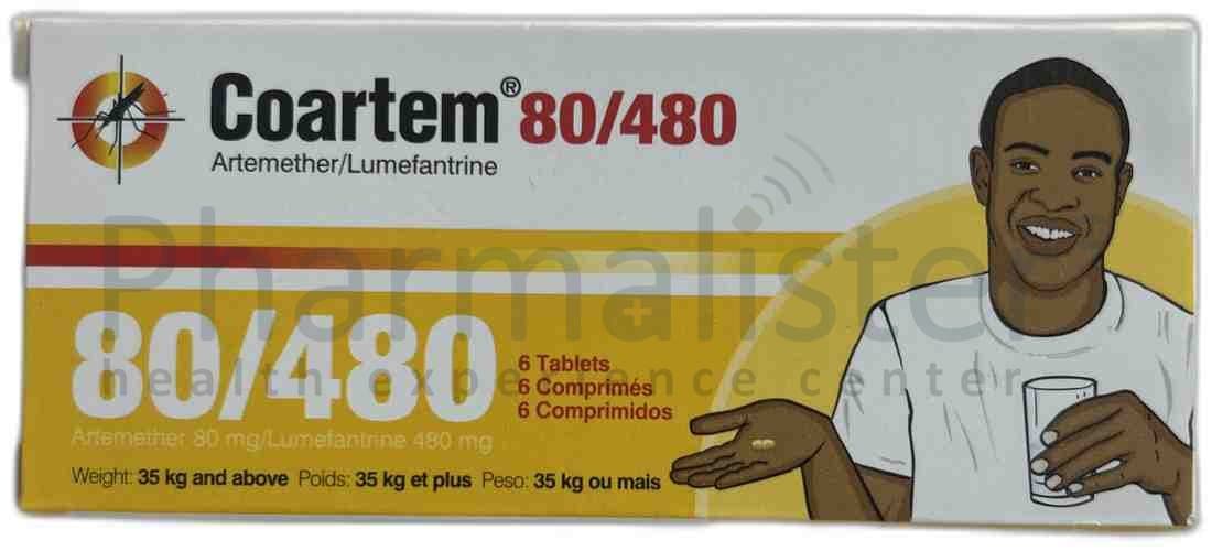 Coartem 80/480 Tablets