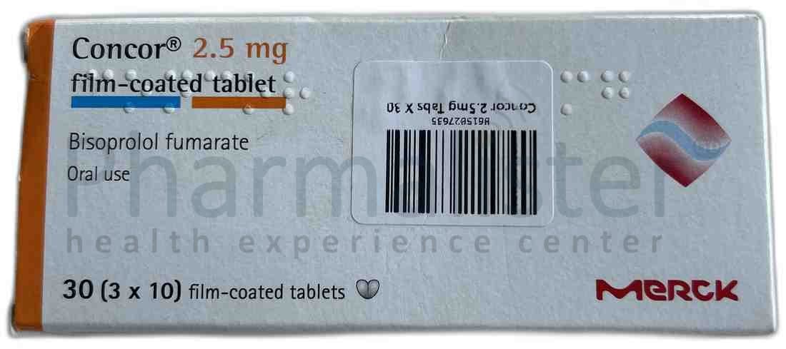 Concor 2.5 mg Tablet