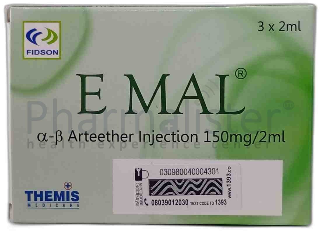 E MAL - ARTEETHER INJECTION 150mg/2ml