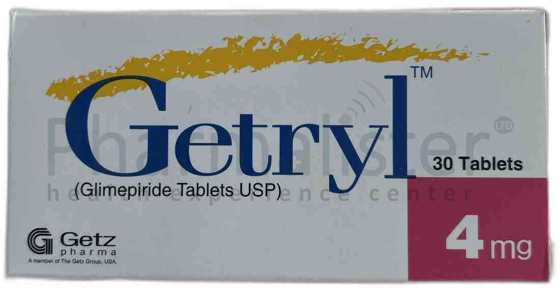 GETRYL TABLET 4MG*