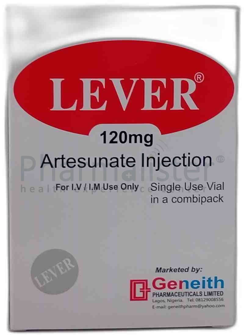 LEVER 120mg Artesunate Injection