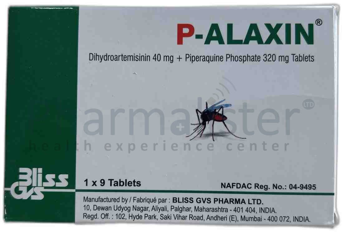 P-Alaxin Tablet - Dihydroartemisinin 40mg + Piperaquine Phosphate 320mg