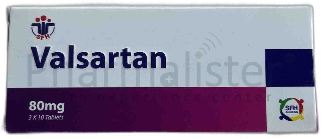 Valsartan 80mg Tablet - SFH - 30 Tablets